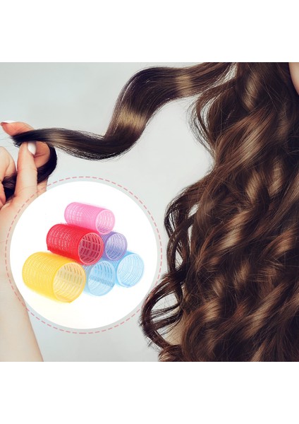 10X Saç Rulo Curling Bukleler Saç Şekillendirici Araçları Kuaförlük Curlers 48MM(Yurt Dışından)