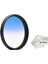 77MM Lensler Için Gradual Degrade Kademeli Mavi Blue Efekt Filtre 1
