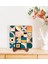 Gift Modern Art Tasarımlı Ahşap Standlı Puzzle Çerçeve-14 1