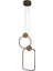 Circled Ikili Sarkıt LED Avize 30X25CM+ÇAP25 1