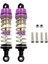 Wltoys Için 2x Metal Amortisör 124019 144001 1/12 1/14 Rc Araba Paletli(Yurt Dışından) 2