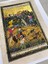 Geyiklerin Kaçışı Temalı El Yapımı Minyatür Resim 28X17 cm 2