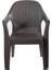 Rattan Masa Takımı 90x90 Camsız Masa 4 Kişilik Polo Rattan Sandalye Seti Bahçe Balkon Teras Takımı 3