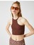 Halter Asimetrik Yaka Crop Atlet 2