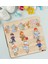 Toys Çocuklar Için 2’li Ahşap Figürlü Eğitici-Öğretici Yapboz Puzzle-4 2