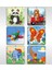 Toys Çocuklar Için Eğitici-Öğretici Ahşap 4 Parça Yapboz Puzzle (6 Adet) - Model 7 1