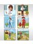 Toys Çocuklar Için Eğitici-Öğretici Ahşap 4 Parça Yapboz Puzzle (6 Adet) - Model 10 1