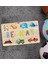 Toys Çocuklara Özel Isimli Büyük Boy Ahşap Eğitici Yapboz Puzzle 50X30CM - Model 6 3