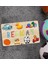 Toys Çocuklara Özel Isimli Büyük Boy Ahşap Eğitici Yapboz Puzzle 50X30CM - Model 10 3