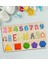 Toys Çocuklara Özel Isimli Büyük Boy Ahşap Eğitici Yapboz Puzzle 50X30CM - Model 8 1
