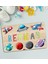 Toys Çocuklara Özel Isimli Büyük Boy Ahşap Eğitici Yapboz Puzzle 50X30CM - Model 5 1