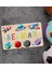 Toys Çocuklara Özel Isimli Büyük Boy Ahşap Eğitici Yapboz Puzzle 50X30CM - Model 5 3