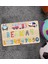 Toys Çocuklara Özel Isimli Büyük Boy Ahşap Eğitici Yapboz Puzzle 50X30CM - Model 1 3