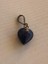 Doğal Lapis Lazuli Taşı Kalp Kolye Ucu 1,1-1,4cm 1