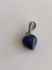 Doğal Lapis Lazuli Taşı Kalp Kolye Ucu 1,1-1,4cm 3