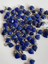 Doğal Lapis Lazuli Taşı Kalp Kolye Ucu 1,1-1,4cm 5