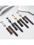 14 mm Deri Altın Kelebek Toka Watchband Siyah (Yurt Dışından) 2