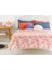 Coral Çift Kişilik Çok Amaçlı Örtü 200 x 220 cm Mercan 1