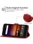 Deri Telefon Kılıfı Zte Tempo x / Vantage Z839 / N9137 Kırmızı (Yurt Dışından) 5