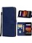 Deri Telefon Kılıfı Zte Tempo x / Vantage Z839 / N9137 Kırmızı (Yurt Dışından) 3