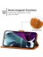Motorola Moto G200 5g/edge S30 Için Deri Telefon Kılıfı Kahverengi (Yurt Dışından) 3