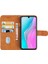 Infinix Note 11 Için Deri Telefon Kılıfı Mavi (Yurt Dışından) 4