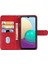 Samsung Galaxy A02 / M02 Için Deri Telefon Kılıfı Kahverengi (Yurt Dışından) 5