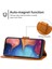 Samsung Galaxy A20E Için Deri Telefon Kılıfı Kırmızı (Yurt Dışından) 5