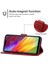 Lg Q9 Için Deri Telefon Kılıfı Siyah (Yurt Dışından) 5