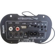 Flameer Hi-Fi Bas Güç Subwoofer Kurulu Mini Dijital lifikatör Radyo Tf / USB (Yurt Dışından)