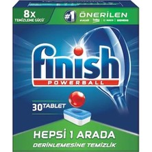 Finish Powerball Hepsi 1 Arada 30 Tablet
