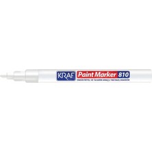 Artline Kraf 810 Paint Marker - Çok Amaçlı Yağ Bazlı Markör Beyaz Renk