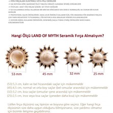 Land Of Myth - LOM1160 Nano Teknoloji Seramik+İyonik, Termal Fön Saç Fırçası, Antistatik