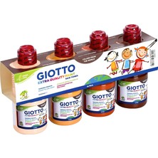 Giotto Tempera Yıkanabilir Boya Seti 4X250ML Ten Renkleri (FT542800)