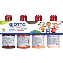 Giotto Tempera Yıkanabilir Boya Seti 4X250ML Ten Renkleri (FT542800)