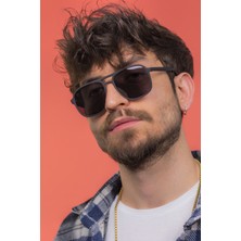 Focus On Asgard Matte Black Smoked Unisex Güneş Gözlüğü