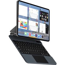 Fogy Apple Ipad Pro 12.9 2021 M1 (5.nesil)Uyumlu Magic Keyboard Klavye Touchpad Kılıf