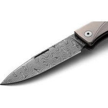 Lionsteel Thrill Damascus Grey Titanium Çakı