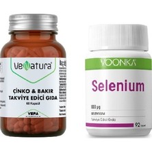 Voonka Demir Bisglisinat 17 Mg 92 Tablet + Yetişkinler Için Magnezyum Bisglisinat 60 Tablet