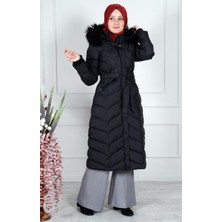 WOMANİA X Jacket  Mont 18692 Siyah