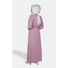 WHITE CORNER Abaya 1847 Pudra