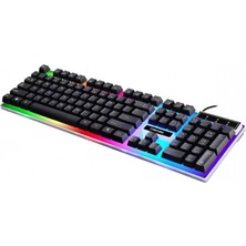 Concord C-56 Standart Klavye&mouse Işıklı Kablolu Gaming Oyun Set