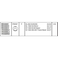 Ebc Suz. Dl 650 04-06 Dl 1000 02-10 Ebc Ön Disk