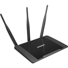 Everest EWR-674N 2.4ghz 300MBPS Wireless-N 3*5dbi Antenli Repeater+Wısp+Ap Destekli Kablosuz Router