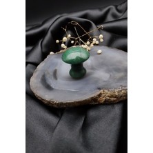 Mega Awm Aventurin Mantar Gua Sha Masaj Taşı