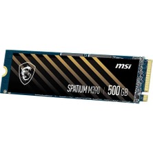 Msı SSD Spatıum M390 Nvme M.2 500GB R:3300 W:2300
