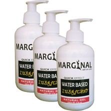 Marginal Water Based Lubricant Gel 250 ml Jel 3'lü