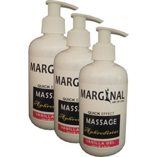 Marginal Massage Vanilla Gel Vanilya Masaj Jeli 3 Adet