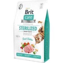 Brit Care Hipoalerjenik Sterilized Urinary Tahılsız Tavuklu Kısırlaştırılmış Kedi Maması 2 kg