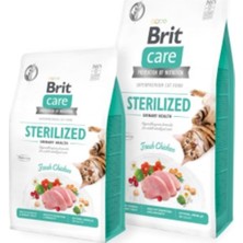 Brit Care Hipoalerjenik Sterilized Urinary Tahılsız Tavuklu Kısırlaştırılmış Kedi Maması 2 kg